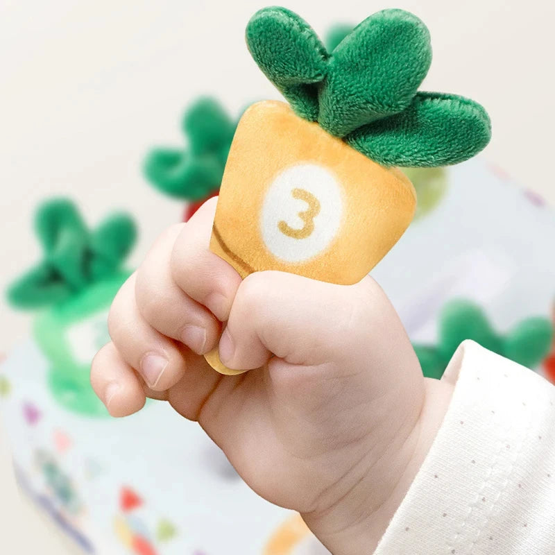 Toys 0 12 Month Tissue Box Pull Out Radish Toy Games s Fine Motor Skills Toys Montessori Early Learning Sensory Toy