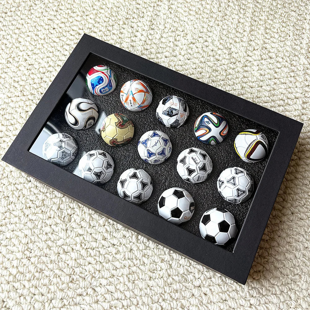 2026 Mini Soccer Ball Collectible Set 15 Piece Football Fan Souvenir