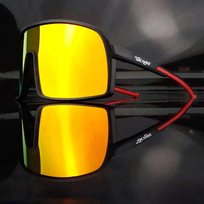 Photochromic Cycling Sports Sunglasses UV400 Outdoor Bike Eyewear