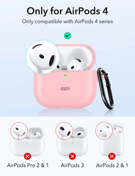 AirPods 4th Generation (2024) Case HaloLock with MagSafe Earphone Protection Cover for AirPods Pro 2nd/1st Gen(2023）