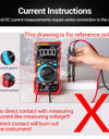 Smart Built-in Rechargeable Lithium Battery Car Multimeter Repair Tester 20000 Count Voltmeter Multitester Meter Tools