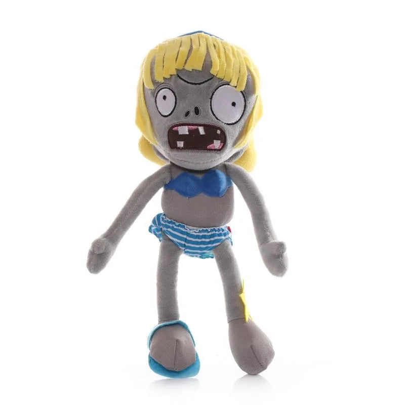30cm Cute Zombie Cartoon Plush Toy Soft Stuffed Doll