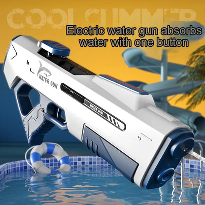 Powerful Automatic High Pressure Bursts Play Summer Outdoor Swimming Pool