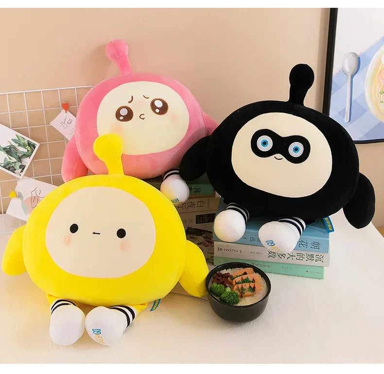 Kawaii Egg Party Oversize Plush Doll Plush Toys Children Soft Stuffed Pillow Doll Room Decoration Children's Girls Birthday Gift