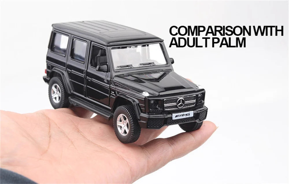 RMZ City 1/36 Mercedes Benz G63 AMG SUV Alloy Car Model Diecast Metal Toy Off-road Vehicle Car Model Simulation Collection Gift