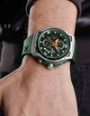 Watch Silicone Strap Waterproof Male Quartz Wrist watch Sport Clock