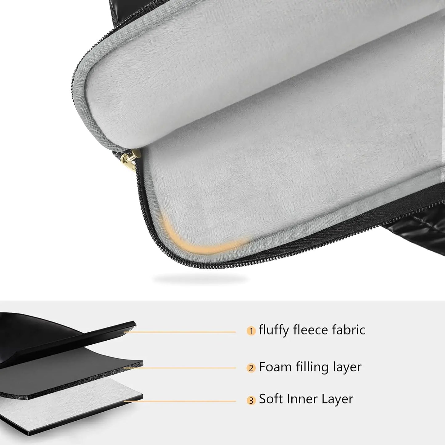 Waterproof Laptop Bag for 15 15.6 16 inch Macbook Air Pro M4 M3 M2 M1 HP Dell Lenovo Asus Computer Shoulder Bags Sleeve Handbag