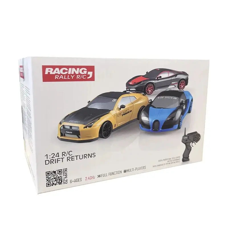2.4G Drift Rc Car 4WD RC Drift Car Toy Remote Control GTR Model AE86 Vehicle Car RC Racing Car Toy for  Christmas Gifts