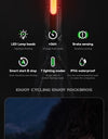 Bicycle Taillight Magnetic Install 400mAH Type-C IPX6 Waterproof  Smart Brake Sensing Rear Light MTB Road Cycling Light