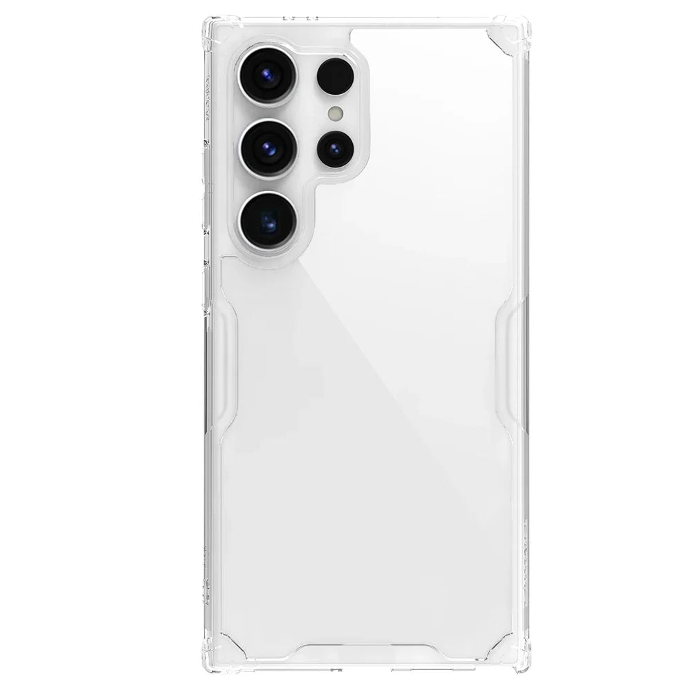 Transparent TPU + PC Soft Case for Samsung Galaxy S26 Ultra / S26 Plus / S25 Ultra / S24 Ultra / S23 Ultra – Lightweight Protective Cover