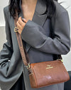 Splicing Shoulder Bag Soft Leather Female Wallet Crossbody Bag Messenger Bags Luxury Designer