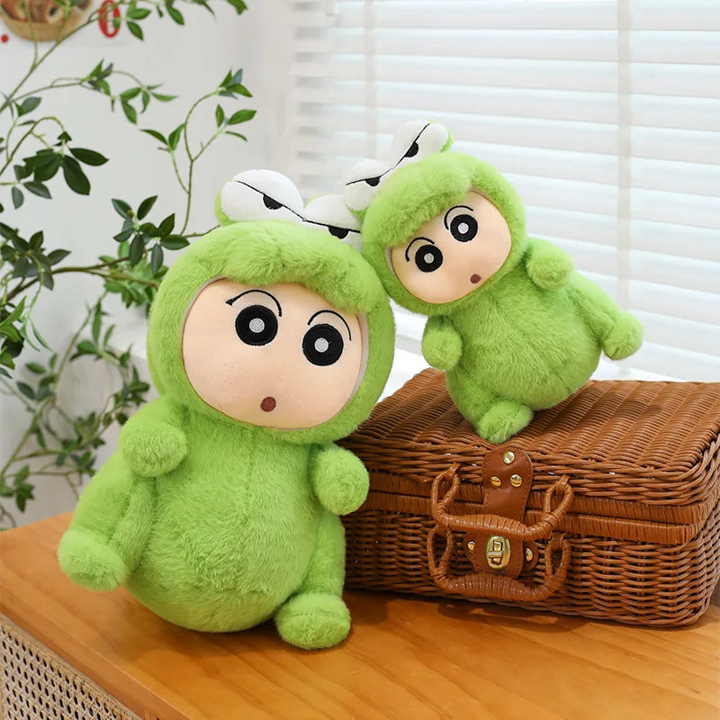 Green Crocodile Plush Toy Soft Cuddly Throw Pillow