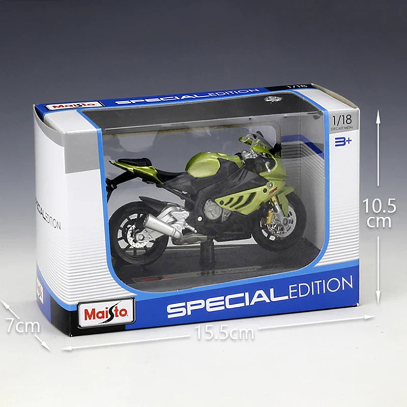 1 18 Scale BMW S1000RR Diecast Motorcycle Model