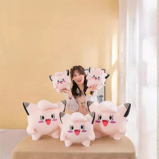 Kawaii Clefairy Plush Toy Soft Stuffed Doll Pillow