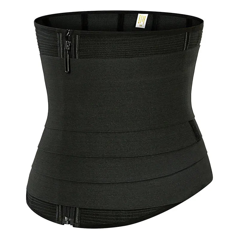 9 Steel Bones Waist Trainer Body Shaper Adjustable Belly Tummy Control Snatch Me Up Wrap Stretch Bands Slim Body Shaper Women