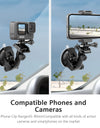 for Go Pro 11 10 Accessories Mobile Phone Car Bracket Glass Suction Cup for Insta360 X3 One X2 for SJCAM DJI OSMO Action