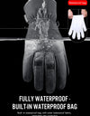 Windproof Waterproof and Warm Gloves for Outdoor Cycling in Autumn and Winter Touch Screen anti slip and Wear-resistant gloves