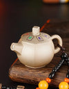 Creative Teapot Gas Lighter Adjustable Flames with Playing Inflation Windproof Red Flame Cigarette Accessories Unique Gift