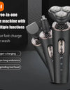 Xiaomi Electric Shavers for Men Waterproof Electric Trimmer Razor Wet & amp Dry Use Rechargeable Battery Rotary Shavers