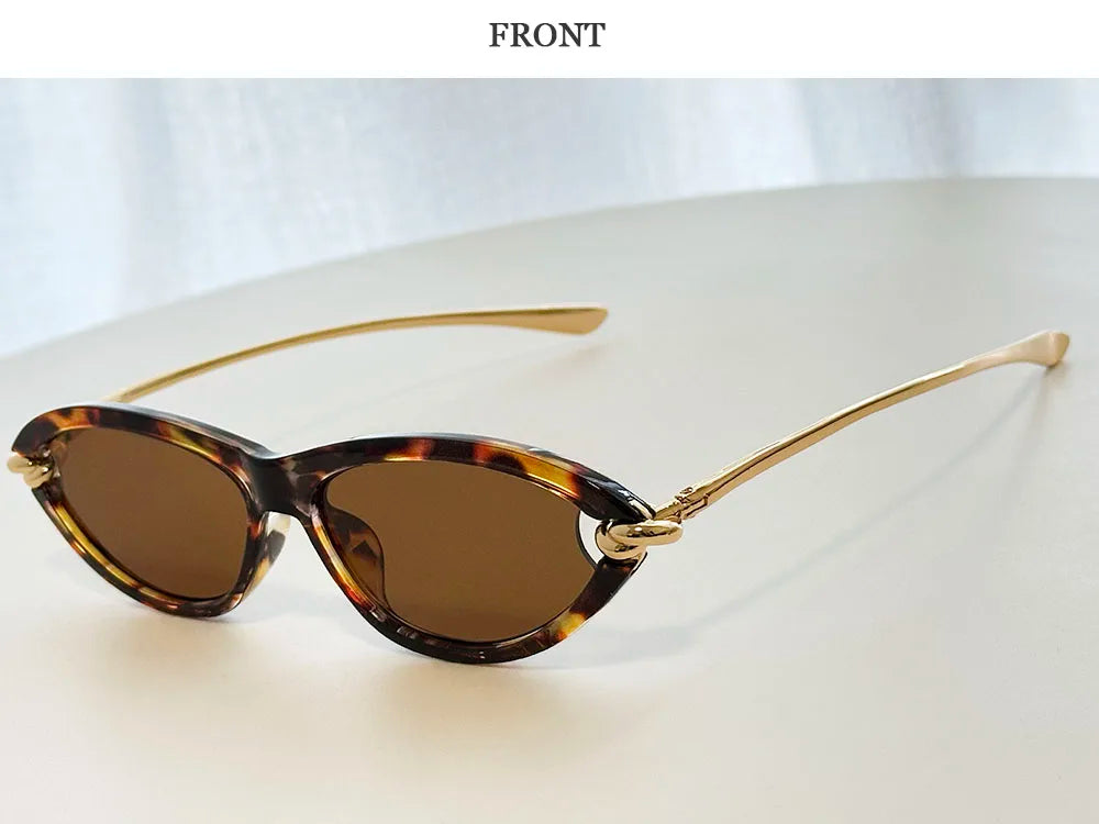 Vintage Cat Eye Sunglasses With UV400 Protection