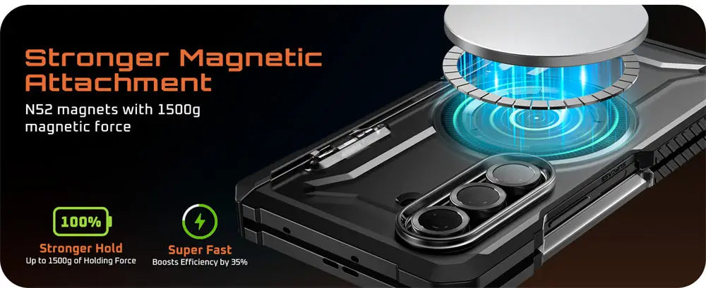 For Samsung Galaxy Z Fold 7 Case UB Grip Anti-Scratch Heavy Duty Rugged  Phone Case with Screen Protector