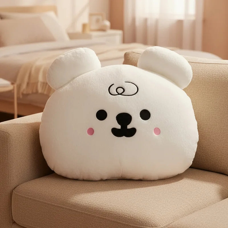 Cute Cartoon Bear Plush Stuffed Doll Cushion Toy
