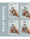 Counting Hand Grips Strengthener Arm Spring Finger Massager Expander Hand Exercise Gym Fitness Training Wrist Gripper