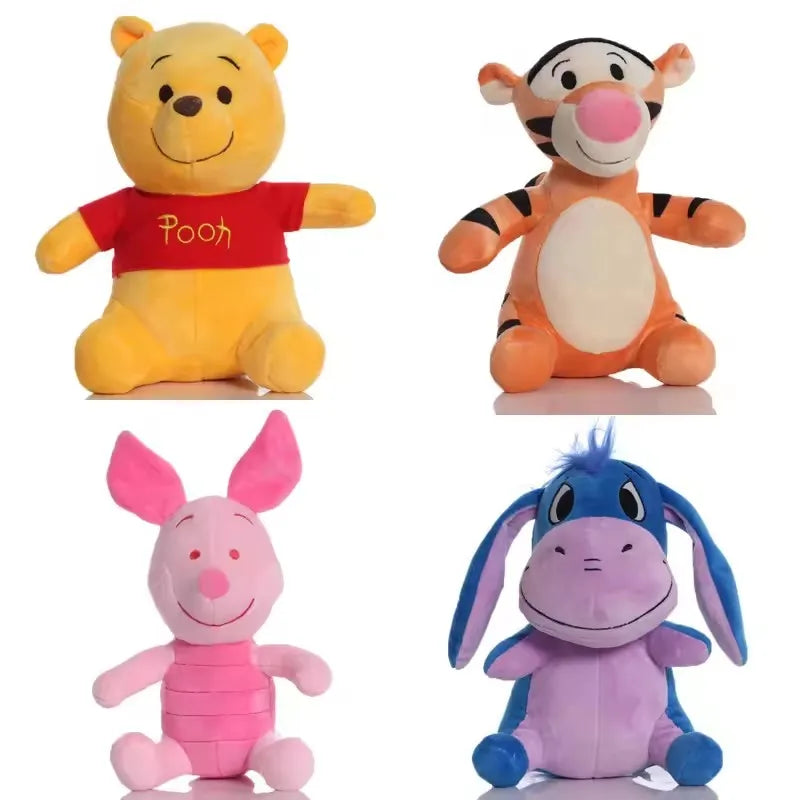 Cute Cartoon Animal Plush Doll Soft Stuffed Sitting Toy