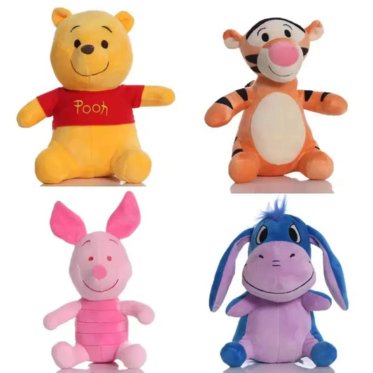 Cute Cartoon Animal Plush Doll Soft Stuffed Sitting Toy