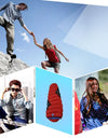 1.5KG Thickened Winter Cold Weather Waterproof Sleeping Bag Camping Hiking Supplies -8℃ Cotton Sleeping Bags