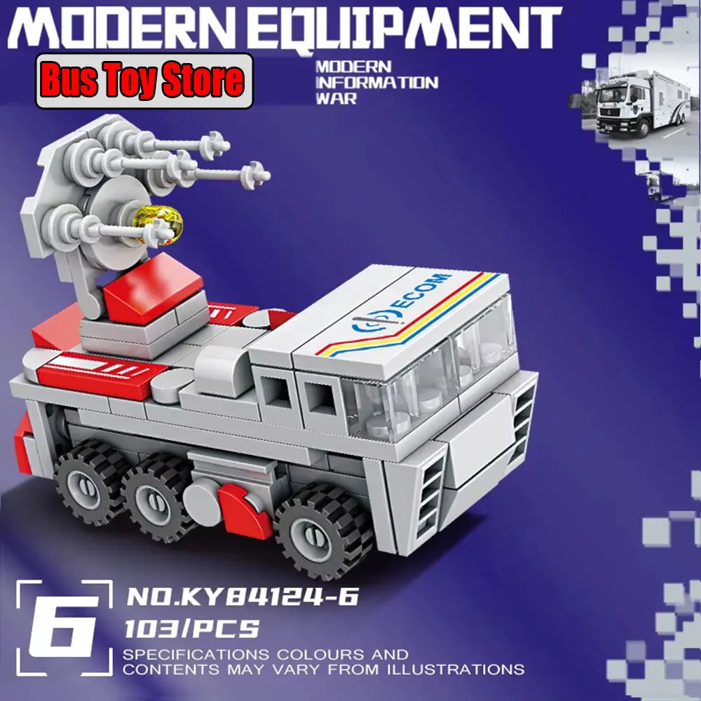 BMPT Terminator Tank KV-2 T-34 Tiger I WW2 Military Classic Model Building Blocks Bricks Boy  Toys for Christmas Gifts