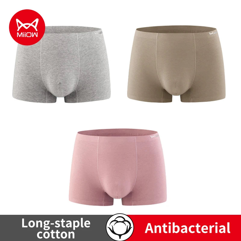 3-Pack Men’s Graphene Antibacterial Boxer Shorts – Comfortable & Durable