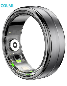 R06 Smart Ring Men Women, Heart Rate and Blood Oxygen Monitor, IP68 & 5ATM Waterproof, Multi-sport Mode