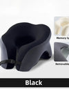 Portable U-shaped Travel Pillow Memory Foam Sleeping Pillows Office Nap Pillow Car Airplane Neck Cushion Ergonomic Head Support