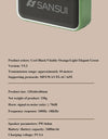 Portable Stereo Bass Bluetooth Speaker SANSUI F35 Vintage Bluetooth Speaker Mini Plug in Walkman Music Player Supports FM/TF/AUX