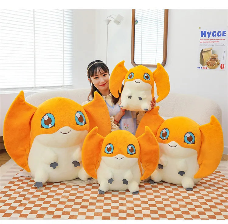 Cute Digital Beast Plush Toy Soft Cuddly Pillow