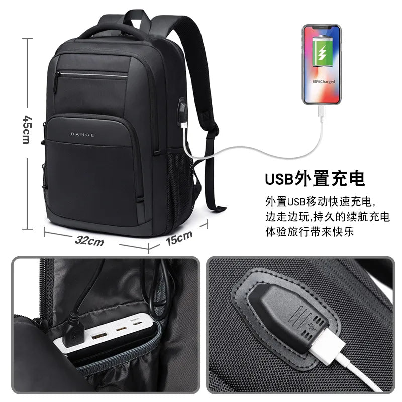 Laptop Bag School Bags for Boys Male Motorcycle Tactical Business Sports Travel Backpack