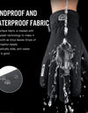 Outdoor Cycling in Autumn and Winter Windproof Anti slip Wear-resistant Velvet and Warm Riding Long Finger Gloves