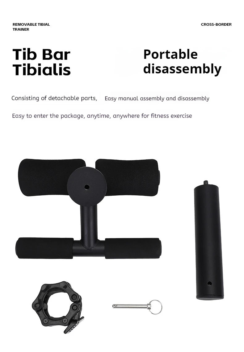Detachable Cast Iron Leg Lift Ankle Muscle Trainer For Tibialis Anterior Leg Workout Weighted Fitness Equipment New Design