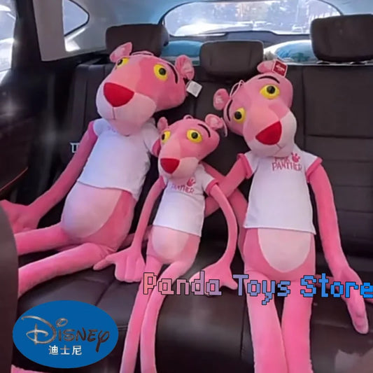 Disney 60cm~180cm  Pink Plush Doll Toys Cute Cartoon Leopard Stuffed Animal  Toy Soft Kawaii Stuffed Doll Christmas Gift