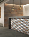 3D Wall Sticker Self-adhesive Faux Stone Wall Panel Peel and Stick Tile Backsplash for Kitchen Bathroom Waterproof Tile Sticker