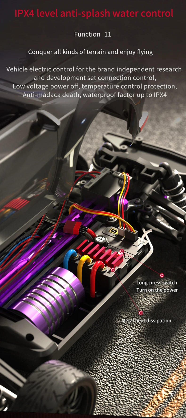 ZLL SG116 MAX/PRO 1:16 High Speed Drift Racing 80KM/H Or 40KM/H Brushless Motor 4WD RC Car Off Road Car Toys