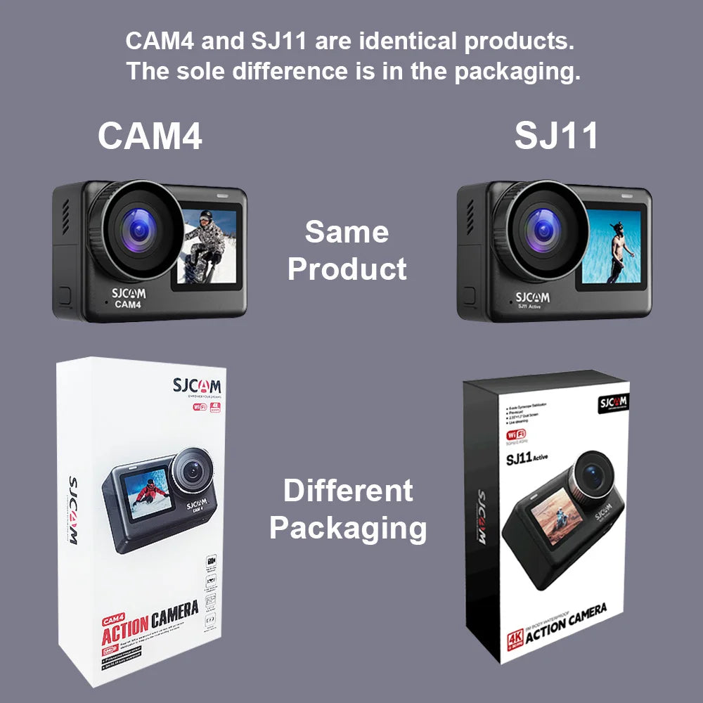4K Action Camera with 2.33 Inch Touch Screen 5G WiFi HDR and 30M Waterproof Housing
