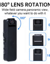 4K HD 1080P Video Recorder Security Camera Night Vision Body Worn Camera Digital Mini Camera Portable DV Camcorder