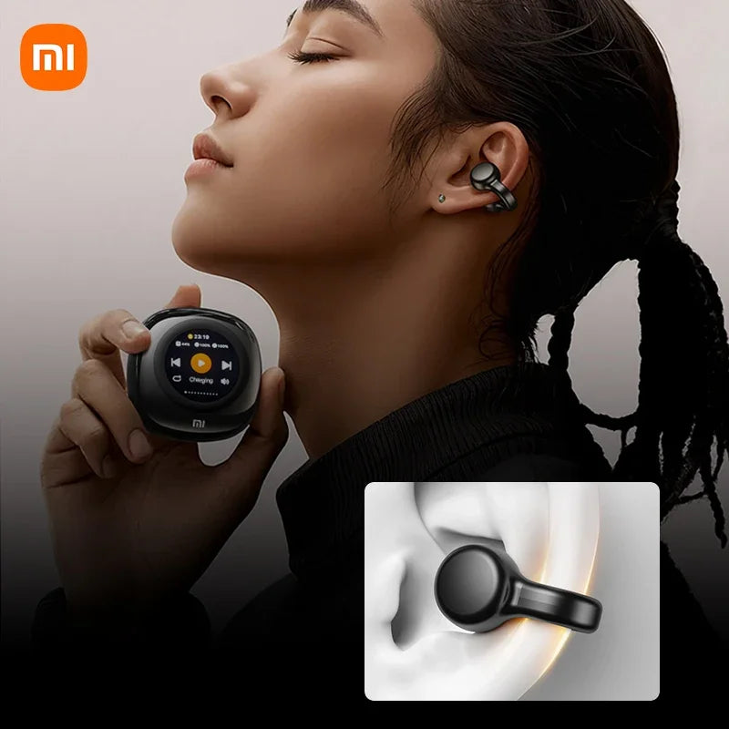 Xiaomi CT11 Wireless ANC Bluetooth Headphones LED Touch Screen Visible Earphones Active Noise Cancellation Headset