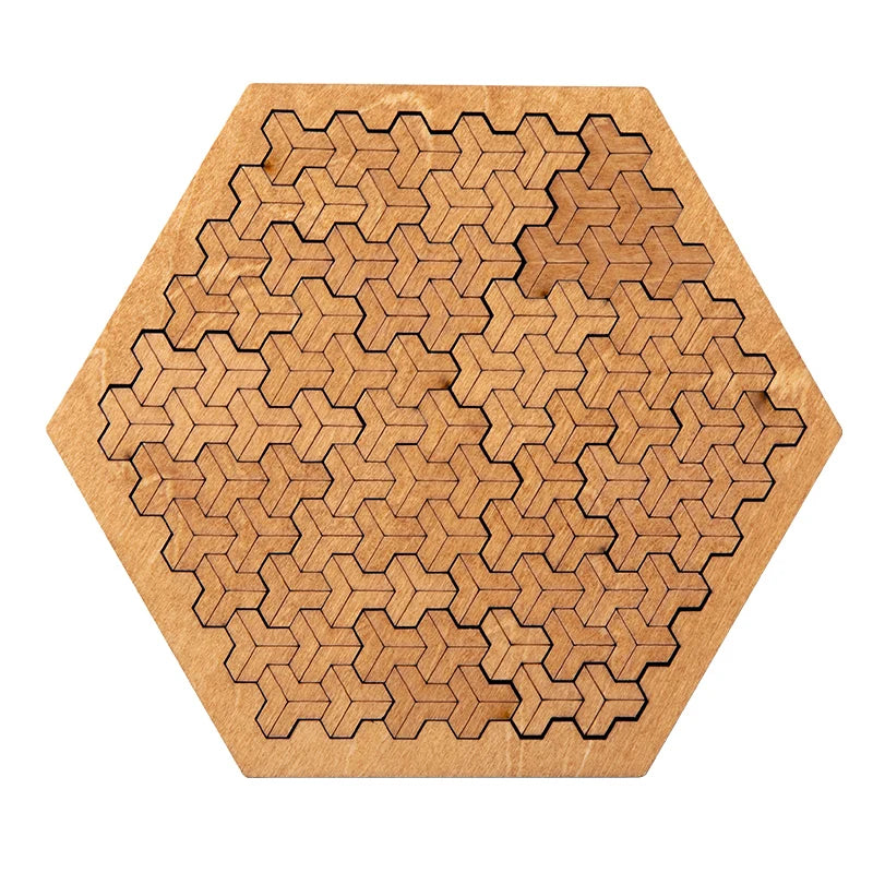 Wooden Brain Teaser Puzzle Game
