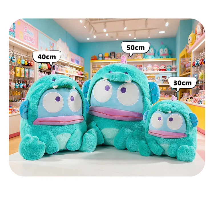 Cute Blue Character Plush Stuffed Doll Toy