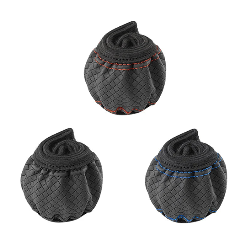 Universal Microfiber Leather Car Steering Wheel Cover 37CM 39CM