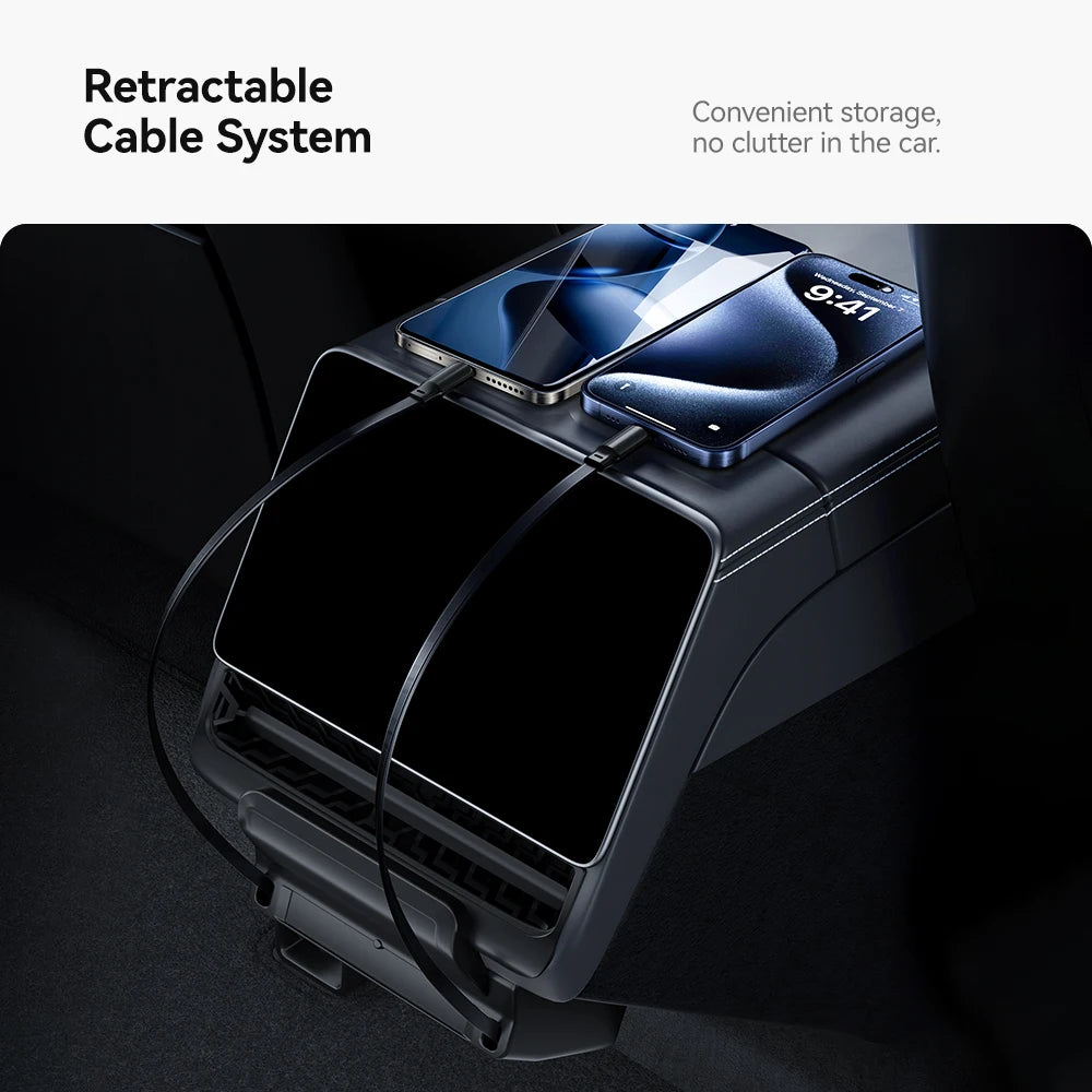 Rear Air Vent USB Hub Fast Charger Docking Station for Tesla Model 3 Highland and Model Y Juniper