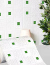 70cm*1m Ceiling Wallpaper 3D Brick Waterproof Wall Stickers Foam Self-Adchive Bedroom TV Background Wall Decoration